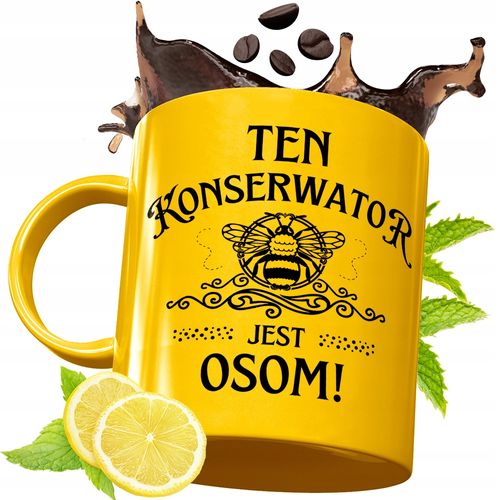 Złoty Kubek Premium Dla Konserwatora Prezent Z Nadrukiem Ze Zdjęciem na Arena.pl