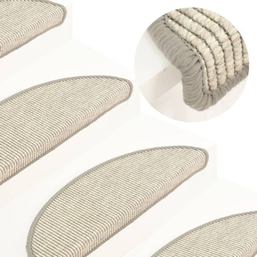 Samoprzylepne nakładki na schody, 15 szt., 56x20 cm, srebrne na Arena.pl