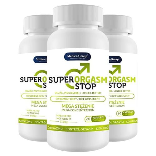 suplement diety super orgasm stop medica 60 kapsułek na Arena.pl