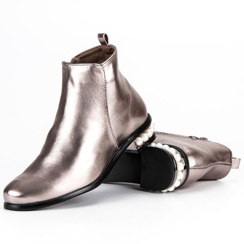 Botki z perełkami r.40 na Arena.pl