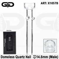szklany gwóźdź do szlifu męskiego 14,5 mm