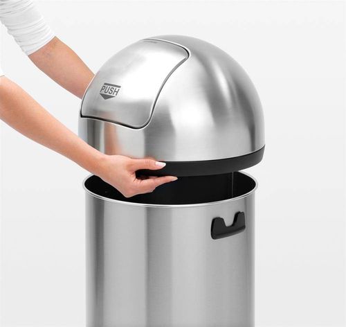 Kosz Push Bin 60L stal matowa 484520 na Arena.pl