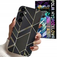 ETUI CASE DO SAMSUNG A24 4G - MARMUREK GEOMETRYCZNE WZORY DLA KOBIE + FOLIA