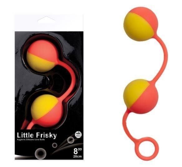 Silikonowe Kulki Gejszy Gładkie Little Frisky zdjęcie 1