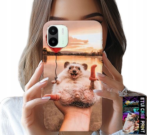 ETUI DO XIAOMI REDMI A2 - Z NADRUKIEM SŁODKI JEŻYK PIGMEJSKI, CASE na Arena.pl