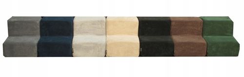 Schodki/schody do kanapy 5 kolorów sztruks głębsze na Arena.pl