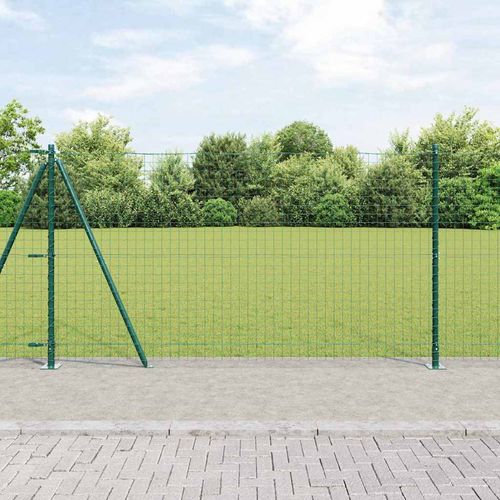 Słupek ogrodzeniowy. 26 pcs Srebrny 3.2 x 3.2 x 140 cm Stal na Arena.pl