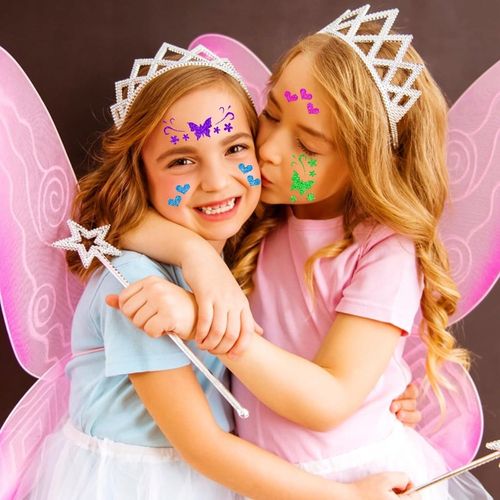 Tatuaże brokatowe SZABLONY 373 SZT KATALOG DLA DZIECI I DOROSŁYCH na Arena.pl