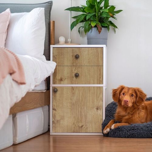 Okleina Samoprzylepna Na Drzwi Blat Parapet Folia Meblowa Kolor Dąb na Arena.pl