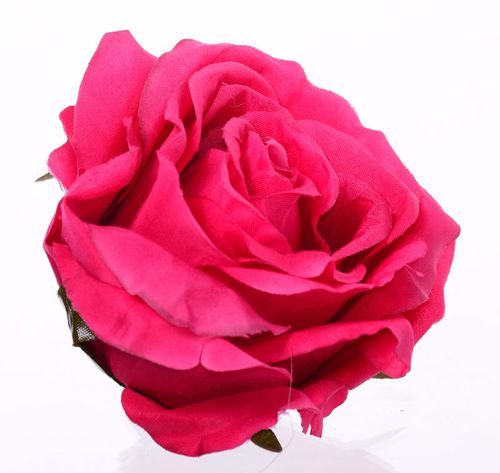 Róża wyrobowa czerwonomalinowa 8cm na Arena.pl