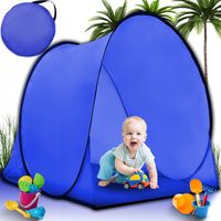 NAMIOT PLAŻOWY SAMOROZKŁADAJĄCY POP-UP PARAWAN NA PLAŻĘ PRZECIWSŁONECZNY UV