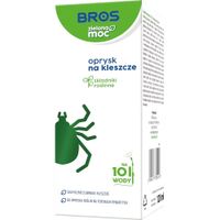 BROS Zielona Moc Oprysk na Kleszcze 120ml Koncentrat Naturalny do Ogrodu