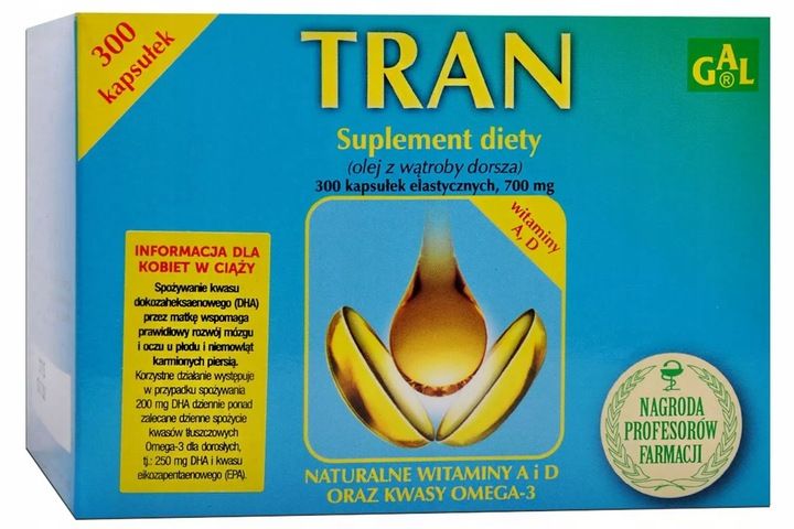 TRAN 300 kapsułek zdjęcie 1