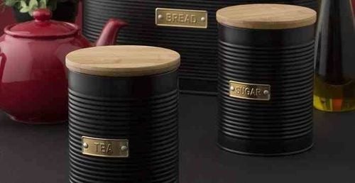 TYP - Pojemnik na cukier, czarny, Otto na Arena.pl