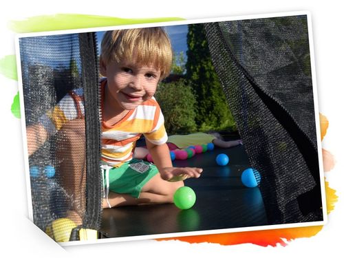 TRAMPOLINA OGRODOWA 252cm 8ft NEOSPORT model 2024 na Arena.pl