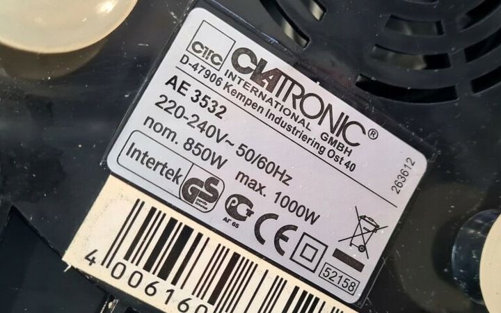 Sokowirówka CLATRONIC AE 3532 zdjęcie 5
