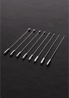 steel zestaw do sondowania - 8 elementow, stal nierdzewna, etui na Arena.pl