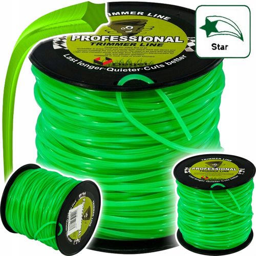 ŻYŁKA TNĄCA DO KOS I PODKASZAREK 2,7 MM 100 MB DEGET V90127 GWIAZDKA na Arena.pl