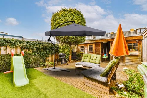 PARASOL OGRODOWY 350cm SKŁADANY NA WYSIĘGNIKU WODOODPORNY + POKROWIEC SZARY na Arena.pl