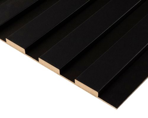 Lamele na czarnej płycie HDF - zestaw 59,5 cm x 275 cm - Czarny 914 i inne na Arena.pl