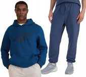 DRES MĘSKI 4F SPORTOWY SPODNIE BLUZA KOMPLET DRESY NA CO DZIEŃ DM11 L