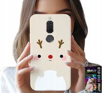 ETUI DO HUAWEI MATE 10 LITE - RENIFEREK, RENIFER, ŚWIĄTECZNE WZORY