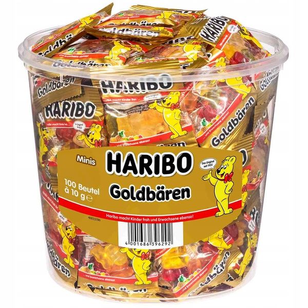 Żelki misie Goldbaren mini 100szt 1kg - Haribo zdjęcie 9