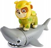 PSI PATROL AQUA PUPS ZESTAW FIGURKA RUBBLE + RYBA