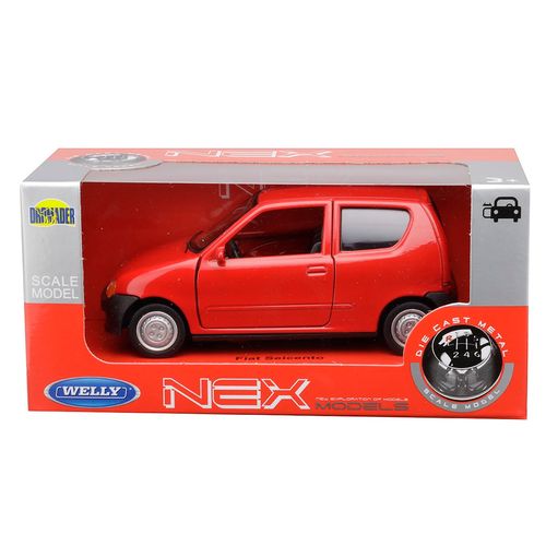 Model 1:34, FIAT Seicento, czerwony na Arena.pl