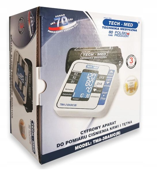 CIŚNIENIOMIERZ NARAMIENNY TECH-MED TMA 3 BASIC B zdjęcie 3