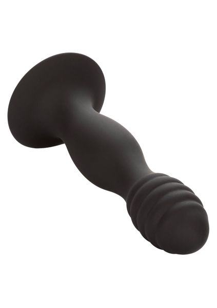 Ribbed Anal Stud Black zdjęcie 7