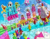 Puzzle Fall Guys