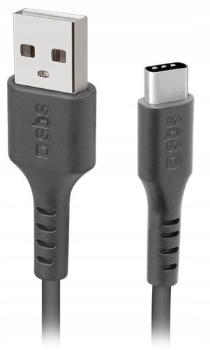 Kabel SBS USB-C 3m Czarny na Arena.pl