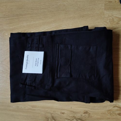 Czarne Jansy Szwedy Wysoko Elastyczne Wysoki Stan Boczne Kieszenie r.XL na Arena.pl