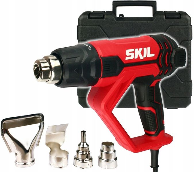 OPALARKA 2000W 8040 SKIL + WALIZKA + 4 DYSZE + LCD zdjęcie 1