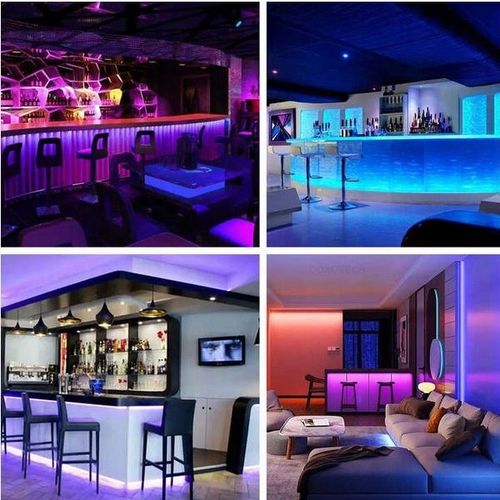 5m Cyfrowa Taśma LED COB RGB Pixel WS2811 Aplikacja Muzyka Pilot na Arena.pl