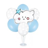 Zestaw balonów na stojaku Chmurka