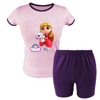 Krótka Piżama dziecięca Tru i Tęczowe Królestwo