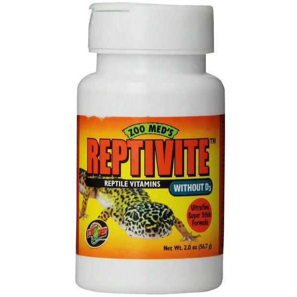ZOOMED Reptivite 57g - Witaminy dla gadów bez wit. D3 zdjęcie 1