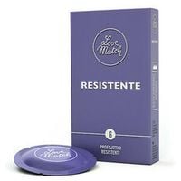prezerwatywy love match resistente grubsze lateksowe 6 sztuk