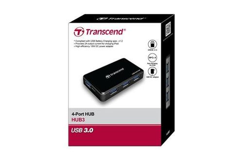 Transcend USB 3.0 4-Port HUB na Arena.pl