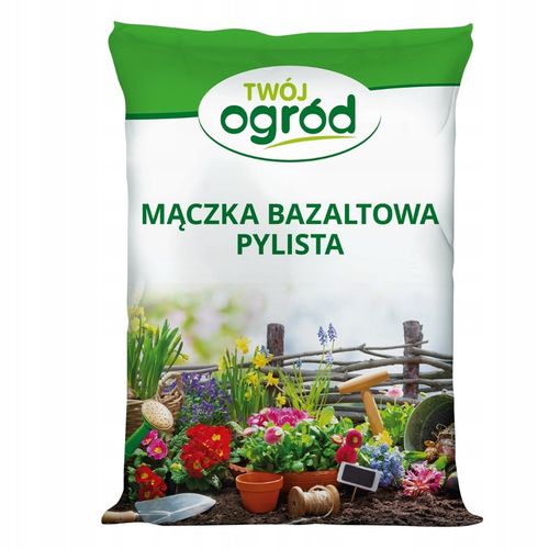 Mączka bazaltowa 10kg NAWÓZ WZAMACNIJĄCY ROŚLNY na Arena.pl