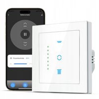PRZEŁĄCZNIK ŚCIENNY DOTYKOWY DO ROLET CURRYSMARTER 6GEN TIMER APLIKACJA PRO