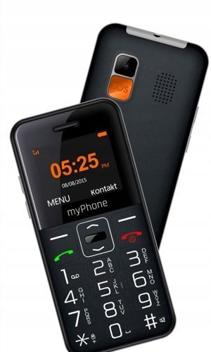 Telefon MYPHONE Halo Easy Czarny na Arena.pl