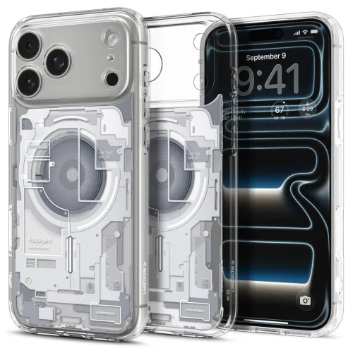 etui spigen ultra hybrid magsafe na iphone 17 pro zero one - białe na Arena.pl