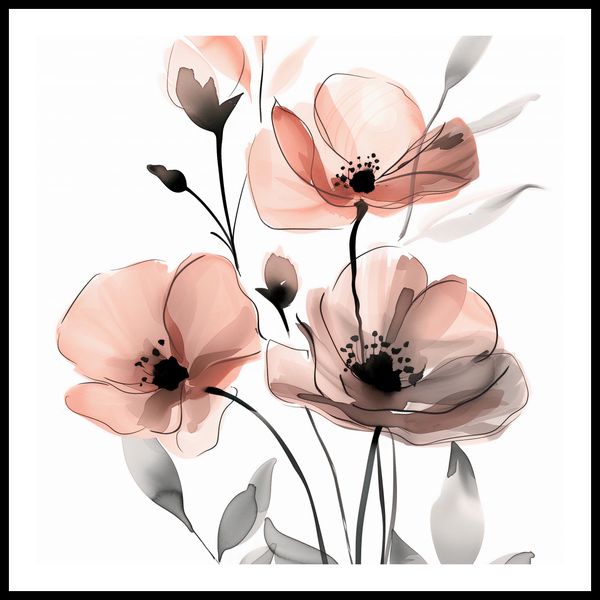 Plakat 60x60cm Subtelny Okaz zdjęcie 3