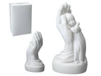 Dziewczynka na dłoni -alabaster grecki