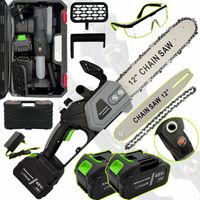 BEZSZCZOTKOWA PIŁA ŁAŃCUCHOWA PILARKA AKUMULATOROWA 12" CALI