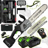 BEZSZCZOTKOWA PIŁA ŁAŃCUCHOWA PILARKA AKUMULATOROWA 12" CALI