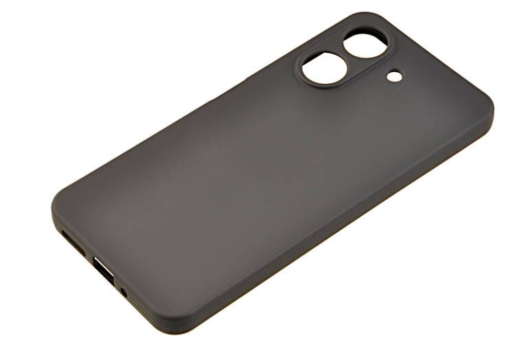 Etui silikonowe Tint do Xiaomi Redmi 13C czarny zdjęcie 1